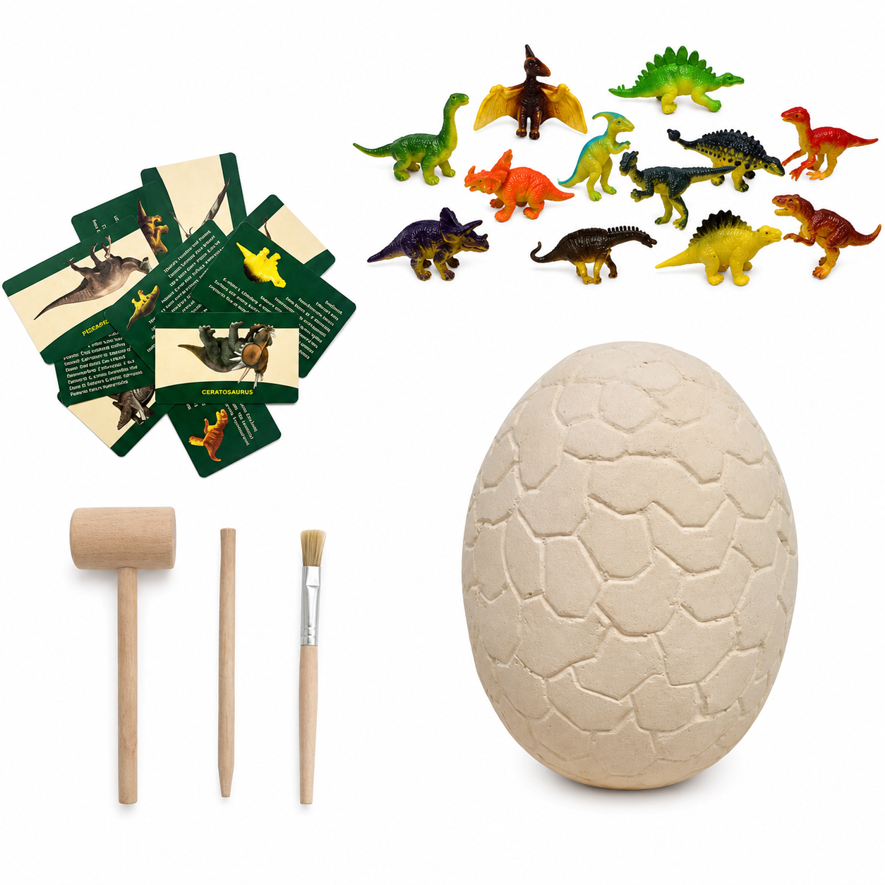 Jumbo Dino Egg Dig Kit with 14 Dinosaurs