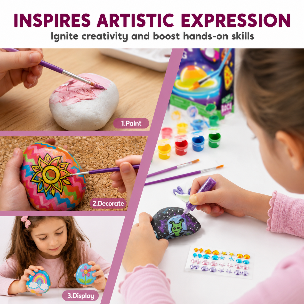 Glow Pebble DIY Art Kit