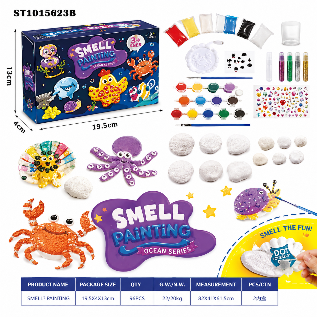 Smell Painting Ocean Series Kit