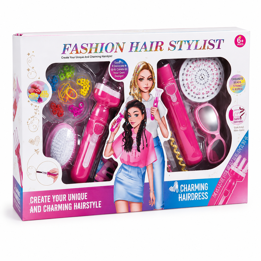Fashion Hair Stylist Braiding Set