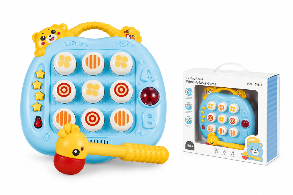 Tic-Tac-Toe and Whac-A-Mole 2 in 1 Game