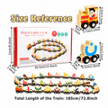 Arabic Alphabet Magnetic Wooden Train