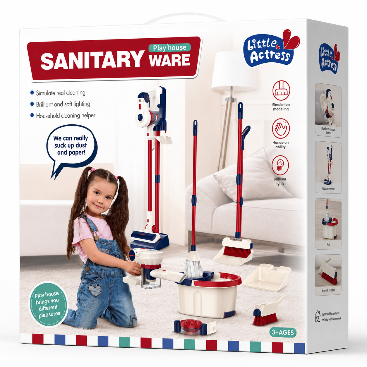 Sanitary Ware Play House Cleaning Set