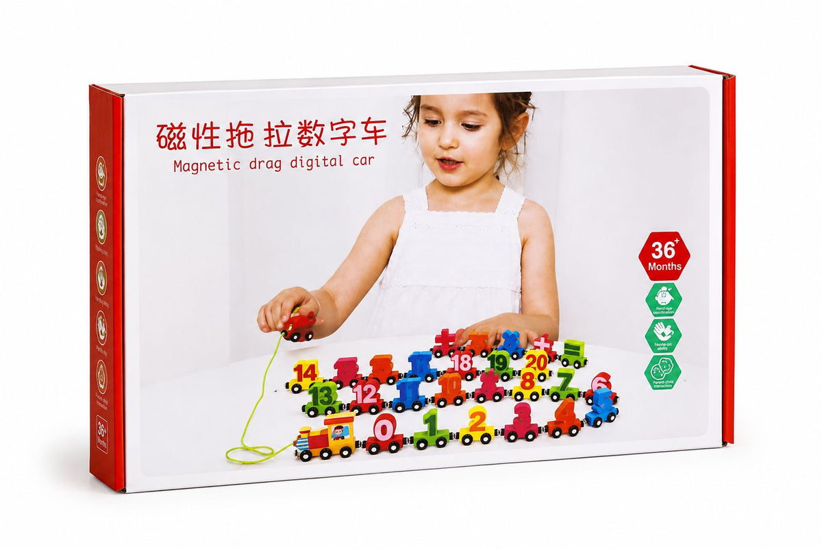 Magnetic Number Train